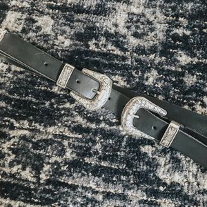 Urban Outfitters Double buckle Western Belt